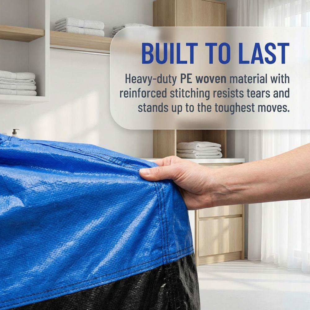 110/120cm Logistics Woven Bag Waterproof Home Packaging Bag Closet Organization