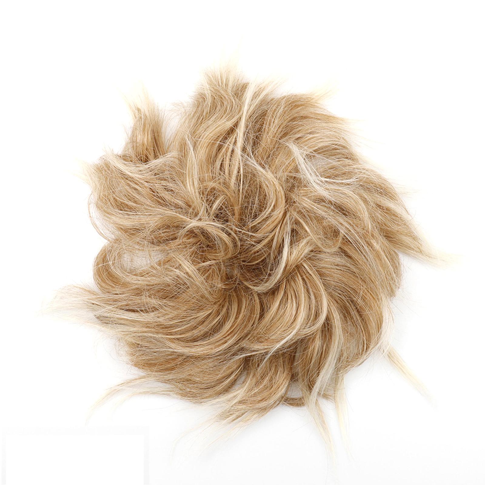 

Женские парики с кудрявыми волосами, небрежный хвост, повязка для волос, резинка для волос с куриным хвостом, пушистый парик, повязка для волос