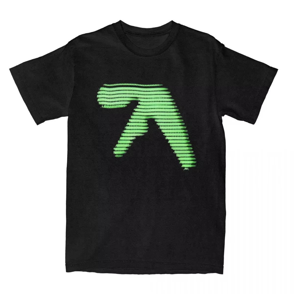 

2025 Чоловіча Музична Футболка Aphex Twin Літні Ретро Бавовняні Короткорукавні З Круглим Коміром Футболка Вечірня Футболка Оверсайз Пальто M