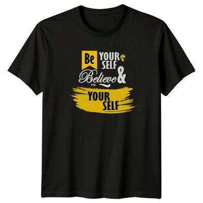 Be Your Self Believe TShirt Positive Affirmation Motivational Birthday