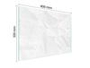 GLAS-SCHNEIDEBRETT 40x30 WEISS
