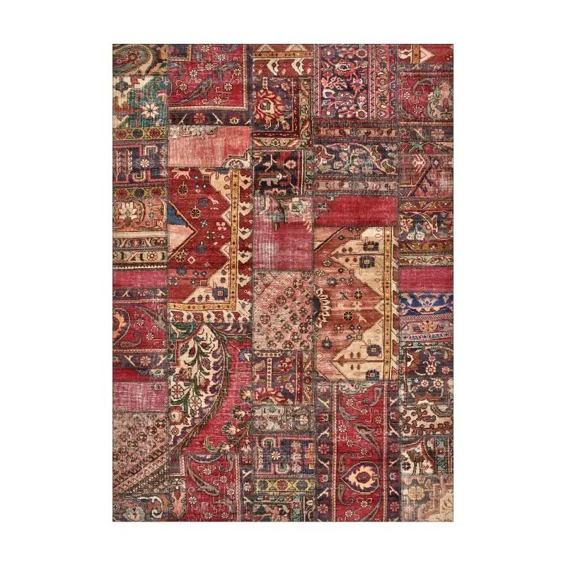 Living Room Carpet Retro Ethnic Style Carpets Machine Washable American Home Decoration Rug Persian Bedroom Bedside Floor Mat