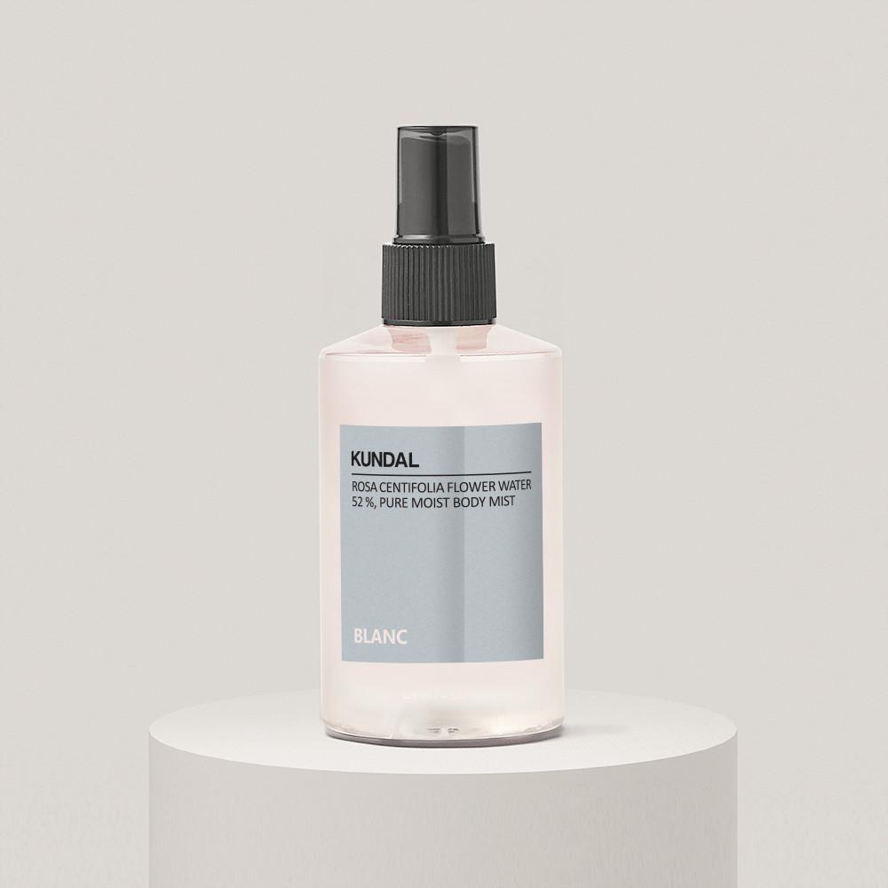Kundal Pure Body Mist Blanc 128ml, Korean cosmetics with good fragrance