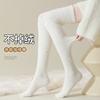Damen-Socken aus Korallenfleece, Winter-Schneesocken, Overknee-Socken