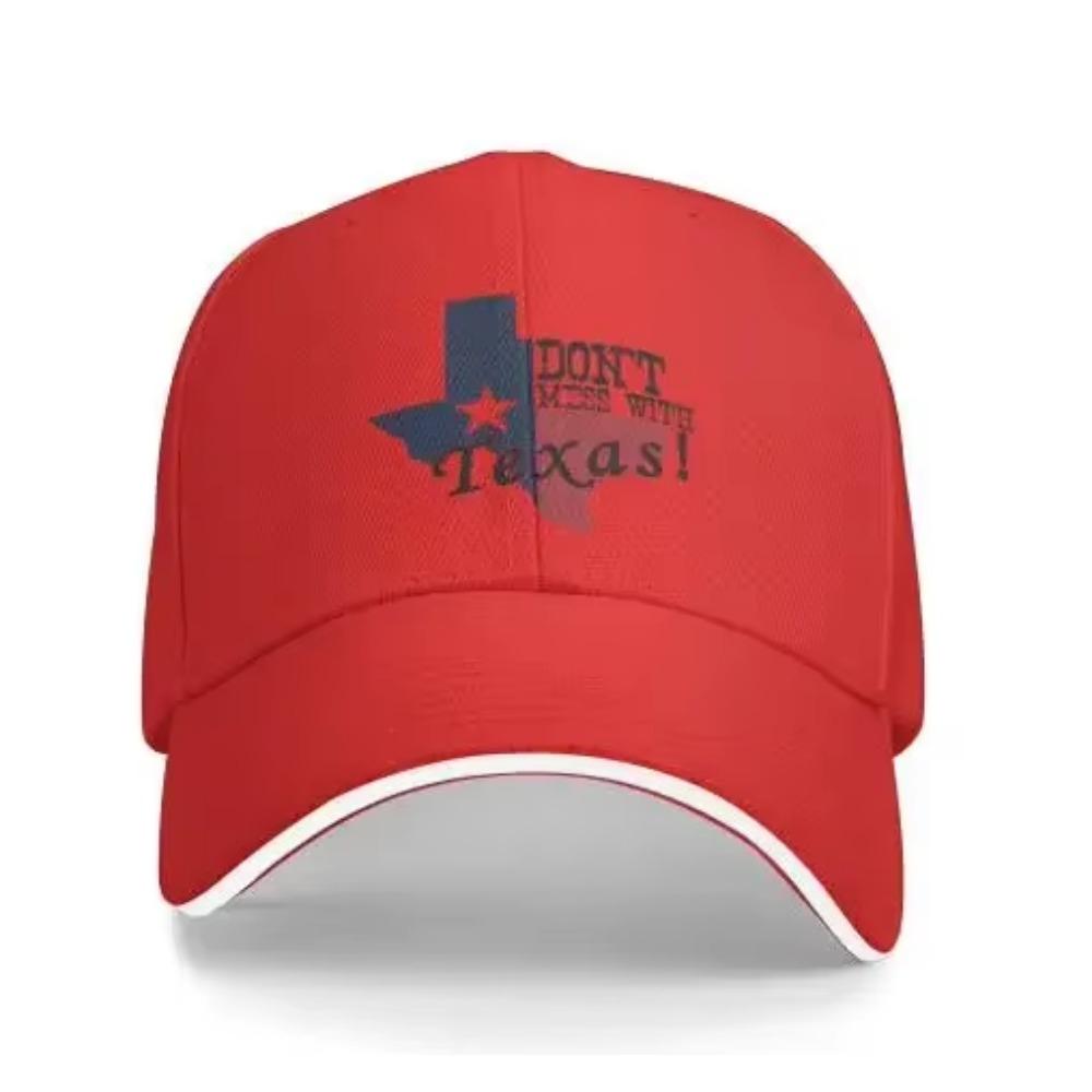 Denim Cap Dont Mess with Texas Baseball Dad Caps Classic Adjustable Casual Sports for Men Women Hats Gray