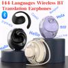 Translation Earbuds - 144 Languages & Accents, Real-Time Wireless Headphones with Type-C Charging Case, Ideal for Travel
