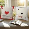 Ace Card Positive Sayings Print Fashion Personalized Pillow Dust Cover Bedroom Kids Party Pillowcase Birthday Children Gift