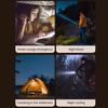 Outdoor Mini Flashlight USB Rechargeable High Lumens Aluminum Alloy Ultra