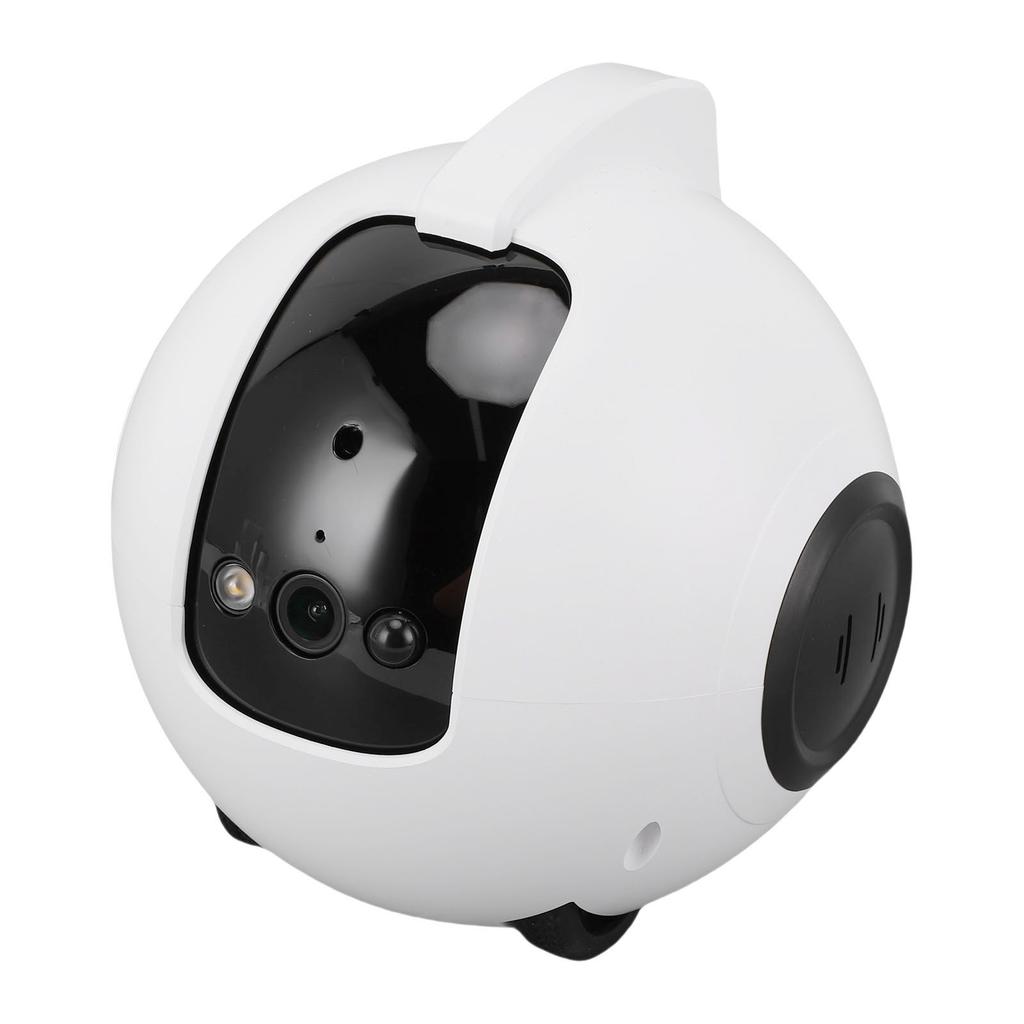 Home Camera Robot 2.5K Movable Pet Camera 4MP Indoor Security Camera Robot with Call 2 Way Talk Video Recording