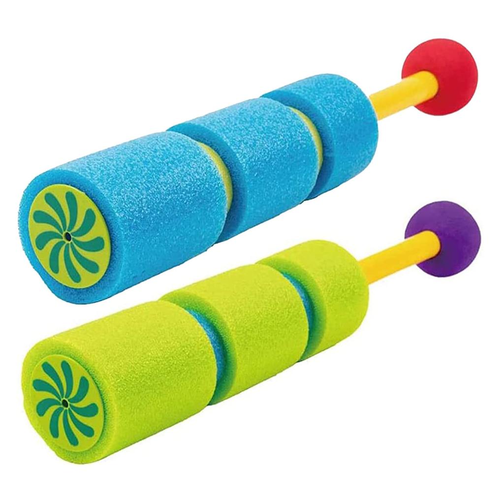 Onda Water Splash Set of Beach Water Set Shots, 2, Push-Out Type, Toy, Play, 2-Piece (Colors Unspecified)