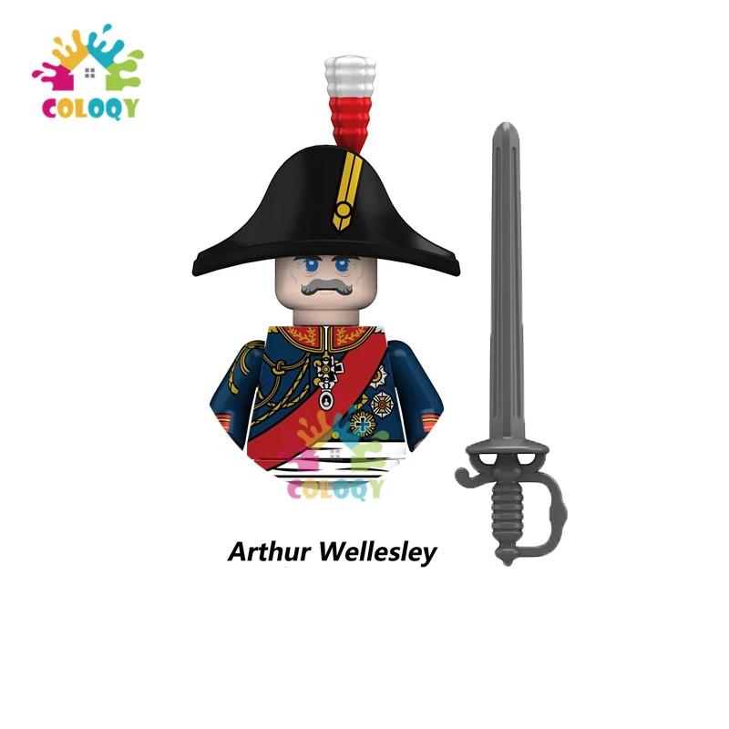 Дитячі Іграшки Наполеонівська Кавалерія Будівельні Блоки Військовий Кінь Сідло Солдати Міні Фігурки Іграшки Для Дітей Різдвяні Подарунки