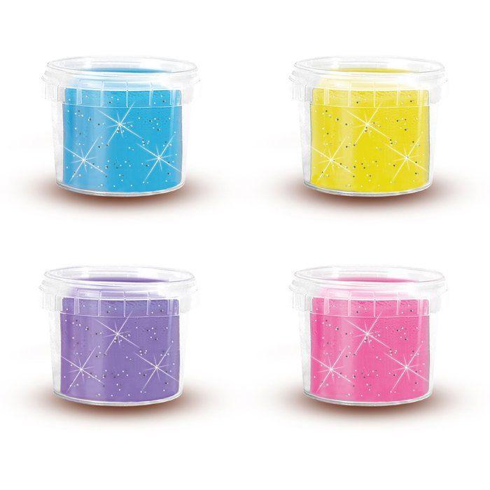 Pâte a modeler Feel good - SES CREATIVE - Dough - Scintillant (4x90gr) - Fabriqué aux Pays-Bas - Activité sensorielle bébé - Age :1+
