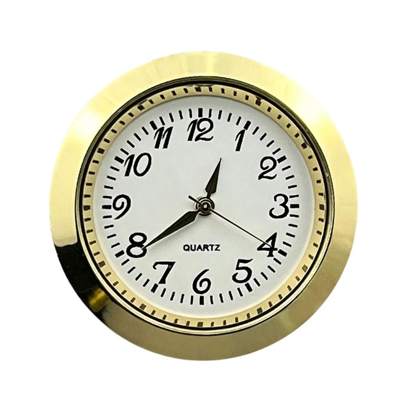 Inserto Mini Testa di Orologio 36mm, Quadrante Rotondo al Quarzo per Vetro, Cristallo e Piccoli Lavori di Riparazione Orologi