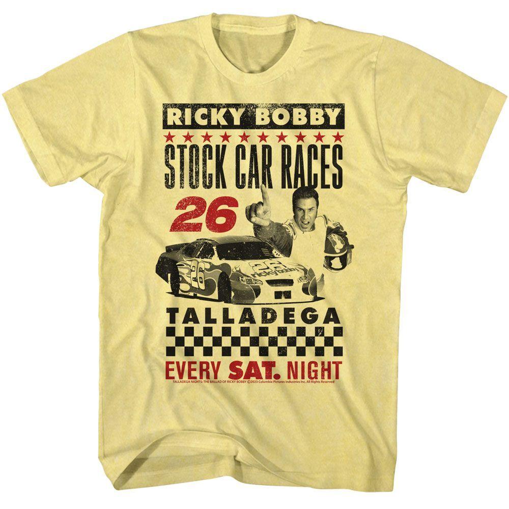 Talladega Nights Stock Car Races Movie Shirt XXXL