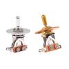 Guitar 3 Way Toggle Switch Alloy Pickup Selector Open Knob Rhythm Treble Washer Ring Rocker Switch for Band