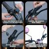 Motorcycle Mirror Mount 1PC M8 M10 22mm 25mm Modification Rearview Mirror Seat Moto Mirror Bracket Adapter Handlebar Bracket