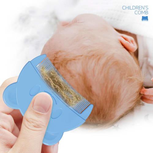 Fitooles Comb, Children's Hair Comb, Soft Teeth Cap, Toddler/Infant Hair Comb, Fetal Head