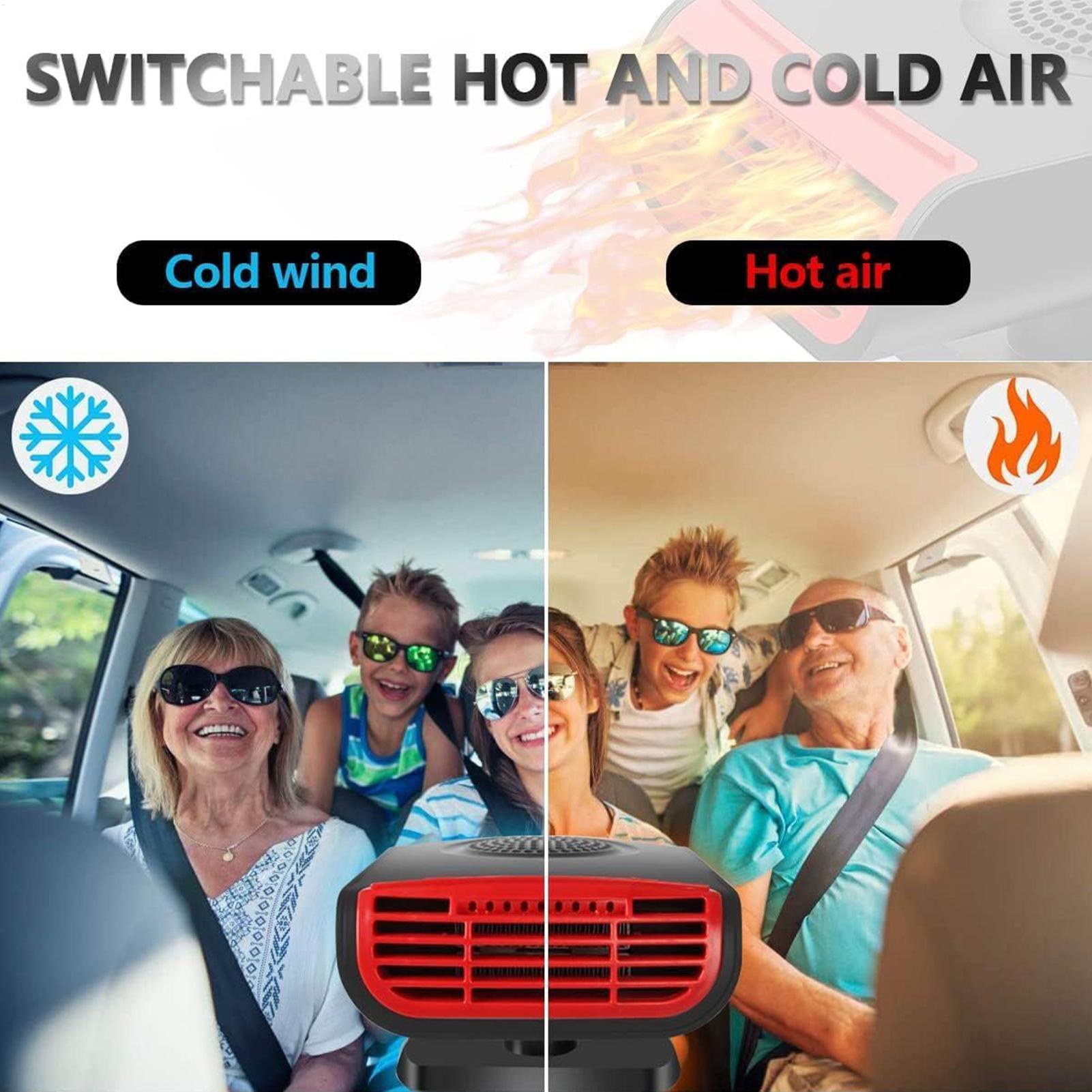 

Portable Car Heater Rotating Quick 12V Defroster Portable Electronic Auto Heater For Driving Travel Winter Morning Outdoor Night China Mainland