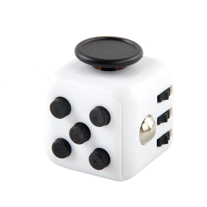 

Игрушка для декомпрессии, защемление рук, вентиляция, против раздражительности, тревоги, 6-сторонняя играбельная декомпрессионная игральная кость на кончике пальца, волшебный куб