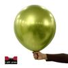 18-Inch Metallic Gold & Silver Latex Balloons for Weddings and Celebrations