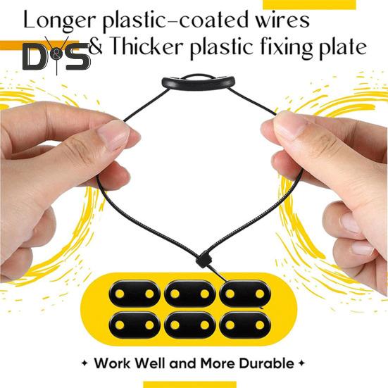 Privacy Screen Buttons with Zip Ties Fence Privacy Screen Fixing Kit Weatherproof Privacy Screen Installation Accessories for Balcony Railing Garden