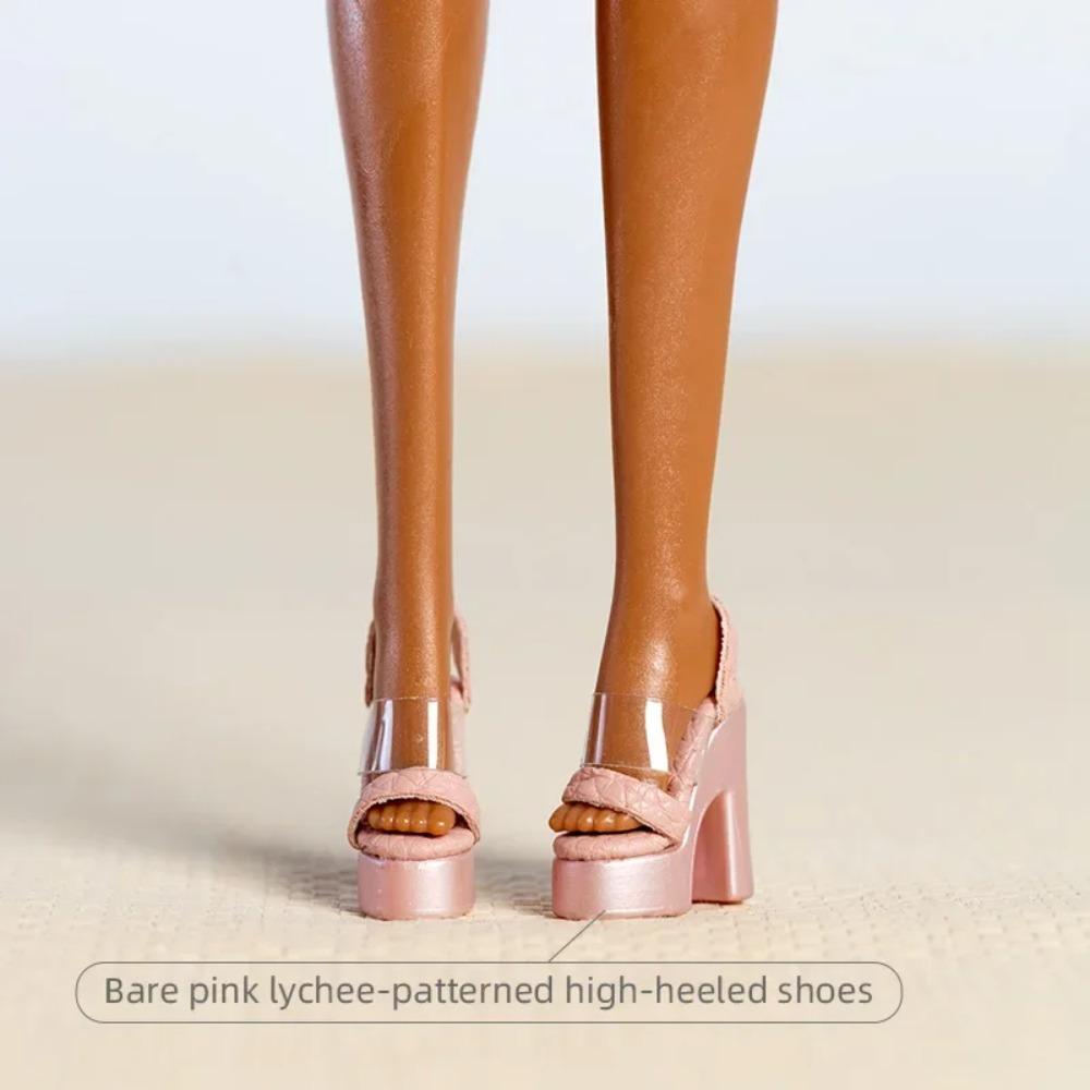 32cm Supermodel Doll High Heels Ankle Boot 1/6 BJD Shoes Accessories Wearable Princess Girl Doll Shoes DIY Toys Collector