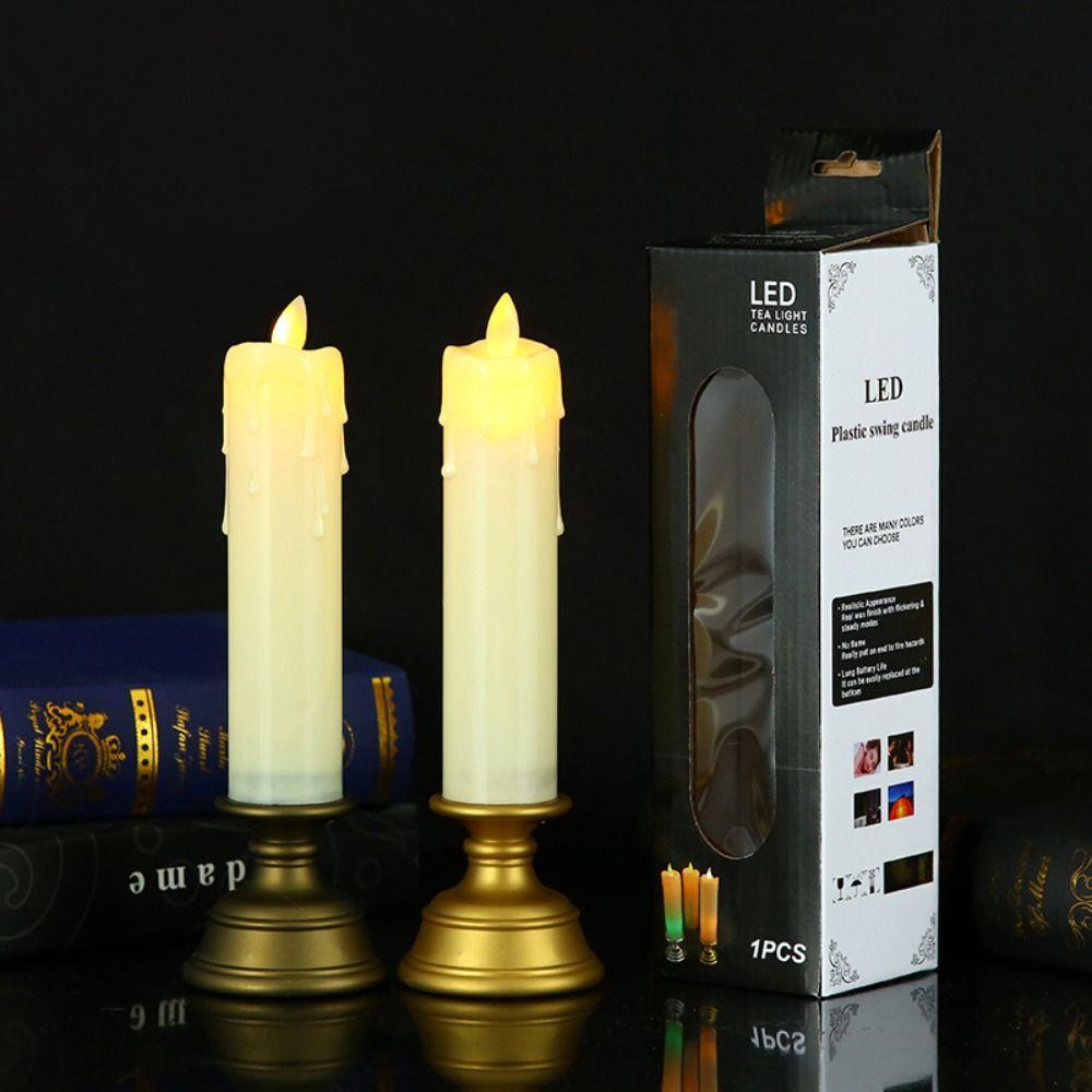 Battery Operated LED Candles Multi-scenario Candle Lights High Quality Candle Holders