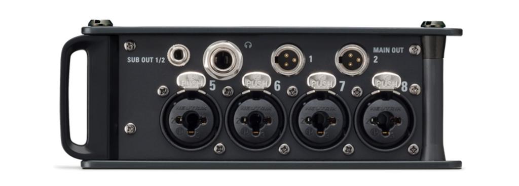 Zoom F8nPro Field Recorder with Dual AD Converters and 32-bit Float Recording