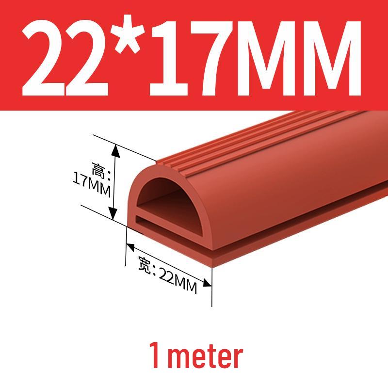 רצועת סיליקון עמידה בטמפרטורה גבוהה E לאיטום תנור, זמינה ברוחב 12-25 מ"מ