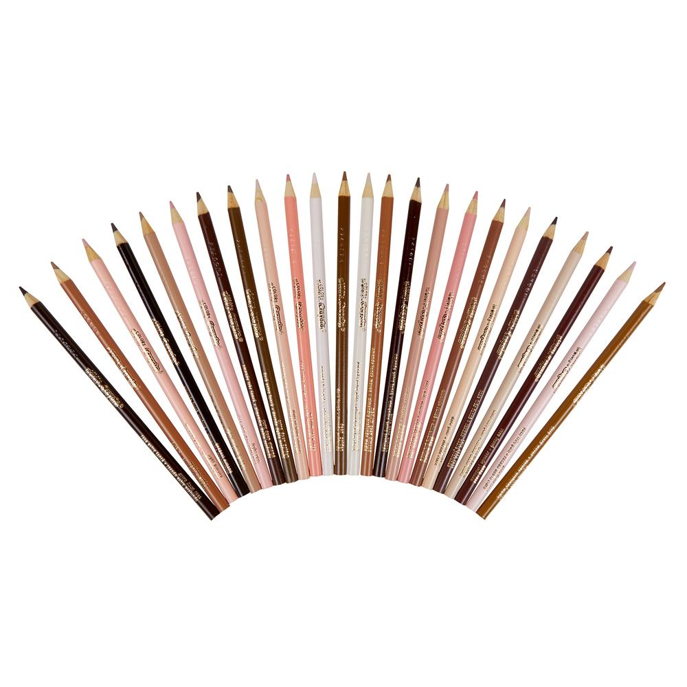 Kredki ołówkowe dla dzieci szkolne Colors Of The World Crayola 24 kolory