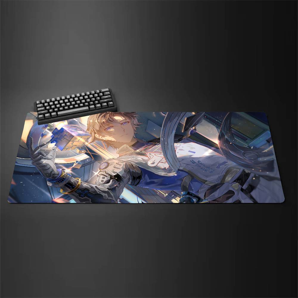 Xiangli Yao Anime Game W-Wuthering Waves Mousepad Mouse Mat Desk Mat With Pad Gaming Accessories Prime Gaming XXL Keyboard Pad