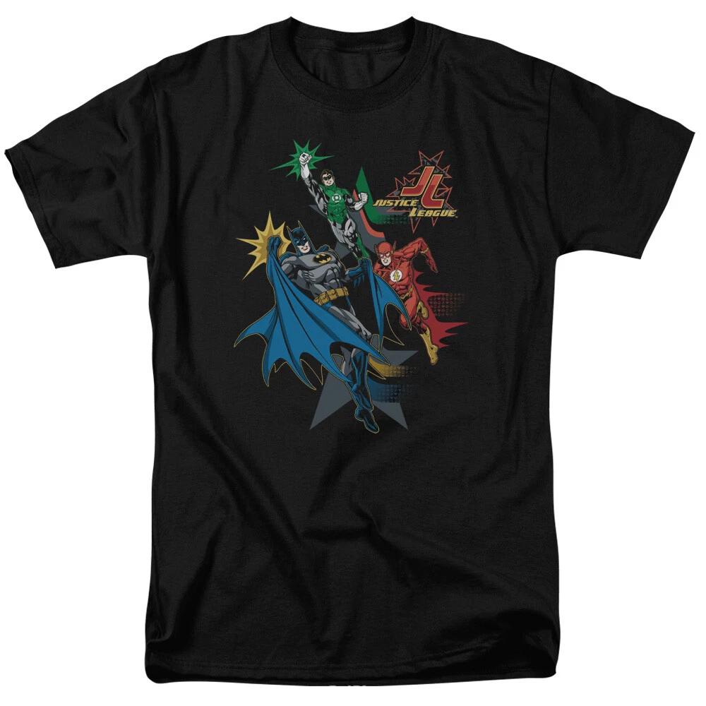 Justice League Of America  Action Stars  T-Shirt-Regular or Tank - to 6X 3XL