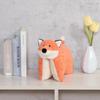 Fuji Boeki Plush Toy That Can Also Be Used As a Portable Nap 30cm Wide X 28cm Deep X 11cm Includes Pocket for Heating and Ice Fox Colta 41707 Pillow,