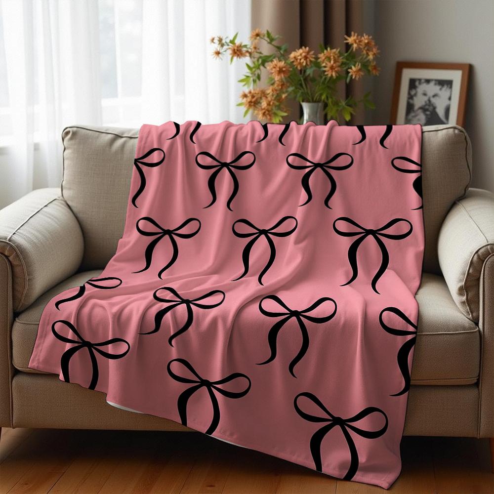 Pink Animal Lollipop Soft Flannel Blanket Breathable Warm Throw for Office Car Sofa Kids Room Birthday Xmas Gift