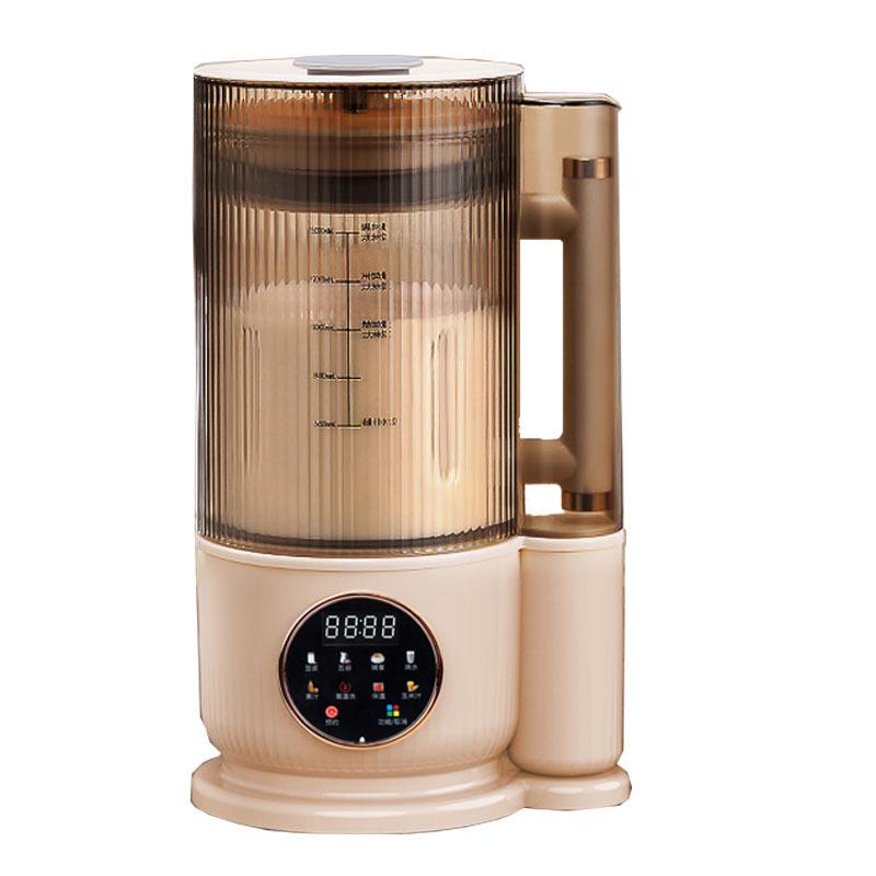 Intelligent Soy Milk & Multifunction Cooking Machine, 110V - Light Bass, Automatic Heating, Residue-Free