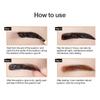 Tinta per sopracciglia Tear and Pull Gel per sopracciglia Crema per sopracciglia Donna Tinta per sopracciglia Waterproof a lunga durata senza sbiadire Sopracciglia Principianti pigri