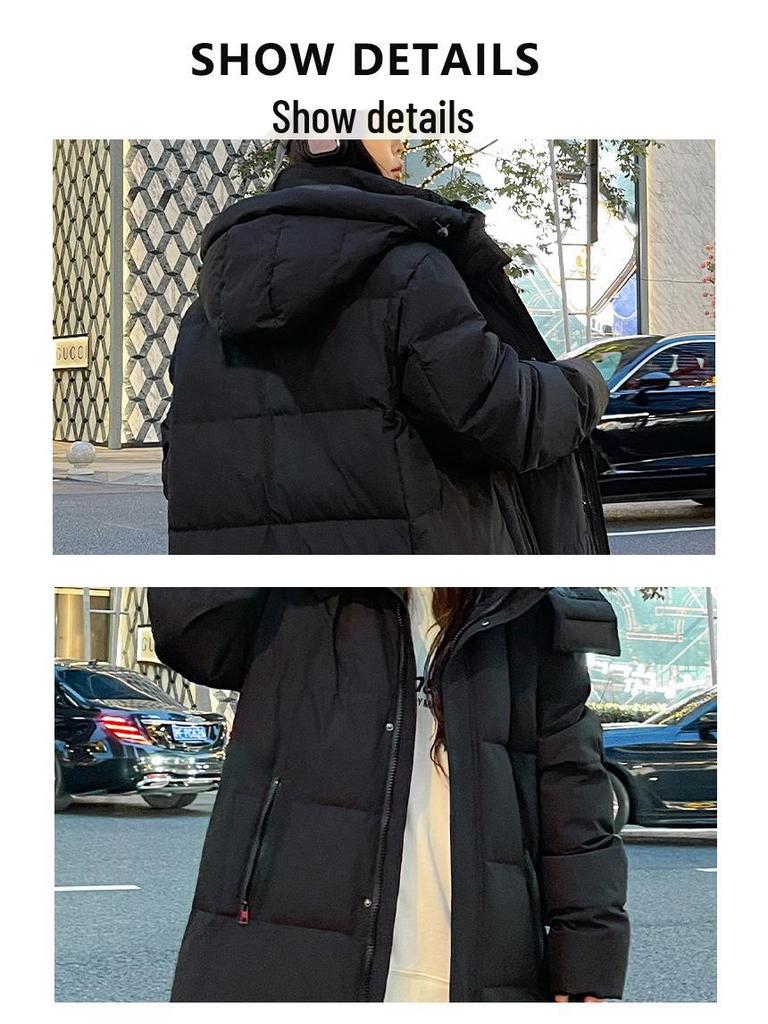 Unisex lange Knöchellange Daunenjacke - Herbst/Winter Lässiger Koreanischer Stil