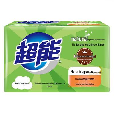 Chao Neng Transparente Wäscheseife mit Blumenduft (2er-Pack)