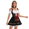 2026 Oktoberfest Dirndl Costume: Multi-Color German Cosplay Dress for Munich Performances