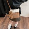 Maillard Lamb Wool Plush Bag Women 2025 New Autumn and Winter Furry Small Bag Messenger Mobile Phone Bag