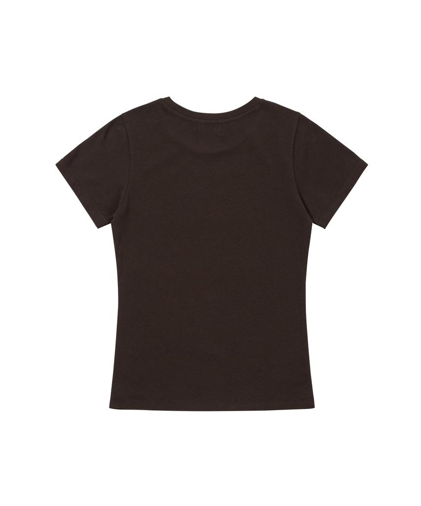WELLBEING EXPRESS Wbe Stone Tee Brown