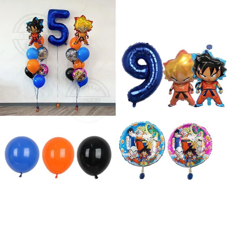 Animation Theme Character Aluminum Film Latex Lift-Off Balloon Set Boy Birthday Arrangement