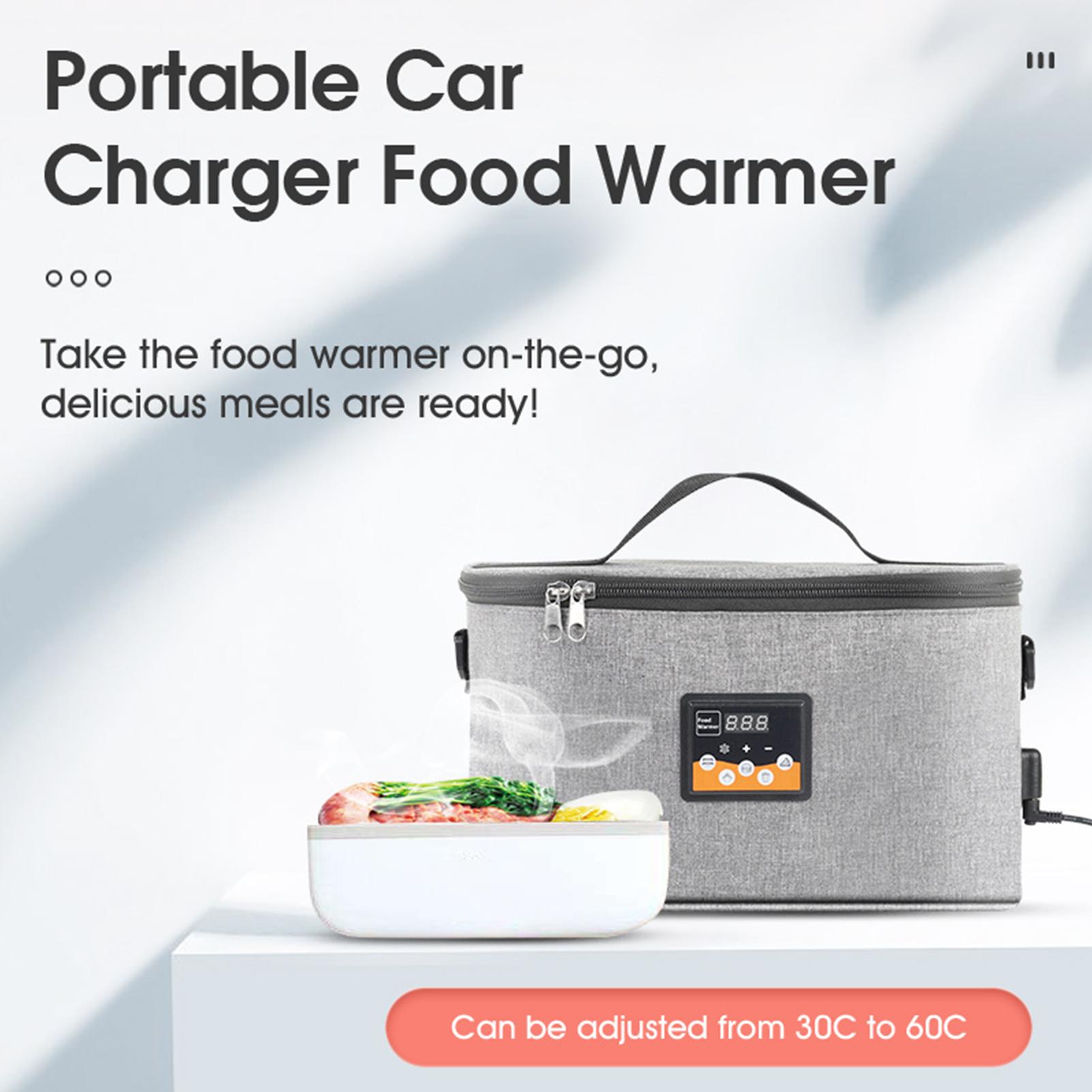 

8L 12V Lunch Box Warmer with Digital Display, Food Heating Bag, Heat Preservation for Car Camping Travel