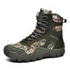 Fashion Boots for Men Camouflage Desert Ankle Boot Outdoor Jungle Training Boot Non Slip Climbing Hiking Boots for Men Motorcycle Boots
