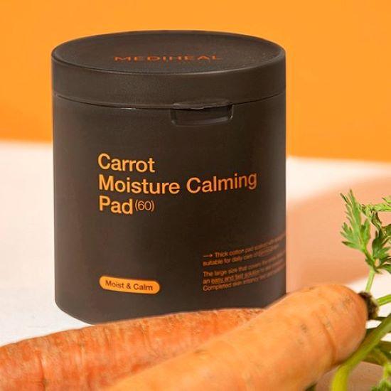 MEDIHEAL Carrot Moisture Soothing Pad 60 Pads