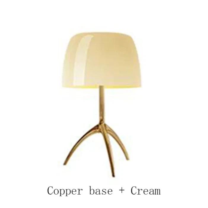 Nordic Italian Designer Table Lamp Modern Desk Lamp for Bedroom Bedside Study Decoration Lamp Living Room LED Glass Desk Light