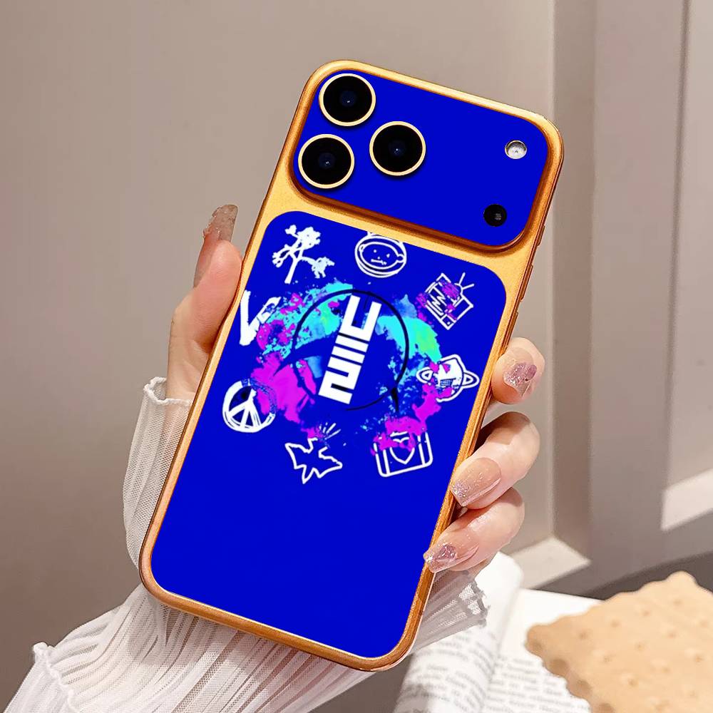 1pc Famous U-U2 Rock Band For IPhone 17 Pro/17 Pro Max Protective Film For Back, Camera(Not Phone Case)