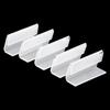 Transparent Price Tag Stand Accessories 25pcs Plastic Display Holder Racks