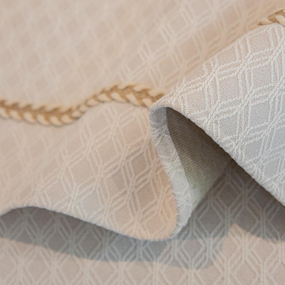 Light French Cream Blizzard Neil Sofa Cushion Universal In All Seasons New Backrest Cover Cloth Towel Non-Slip Cushion
