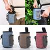 Hands-Free Pet Training Waist Bag Adjustable Strap Waterproof Poo Bag Holder Multi-Pocket Pet Snack Container for Dog Training